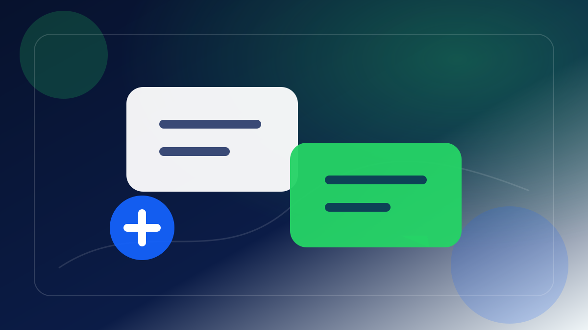 Busca no Google conectada a uma conversa comercial no WhatsApp
